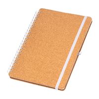 QUADERNO AD ANELLI IN SUGHERO CON STAND